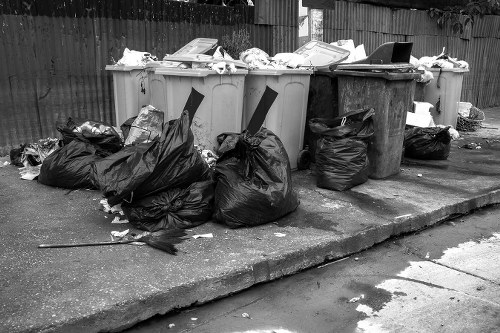 Professional team handling office clearance in Rotherhithe