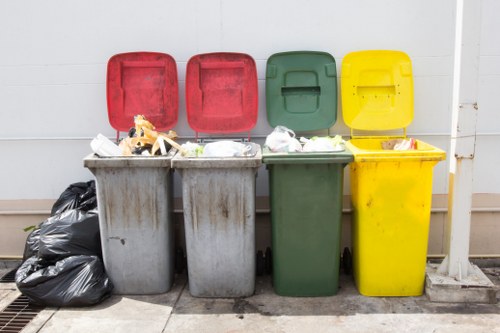 Environmentally responsible waste disposal with recycling