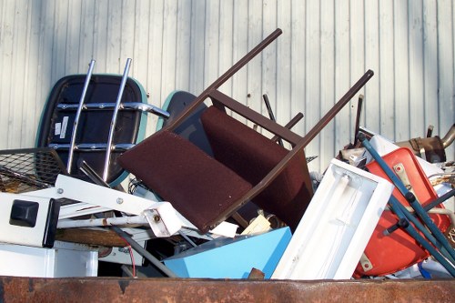 Local council office processing skip hire permits