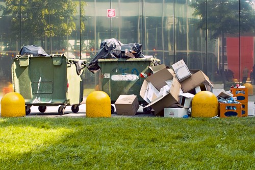Satisfied homeowners after house clearance in Rotherhithe