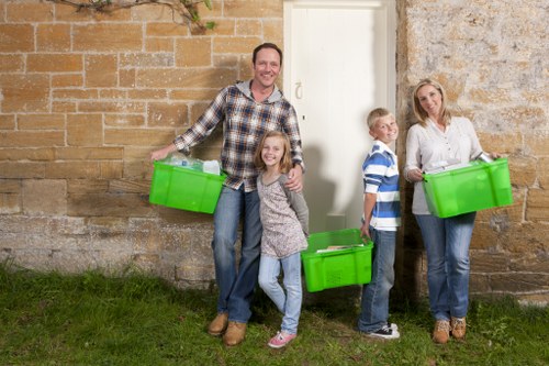 Sustainable disposal and recycling during office clearance
